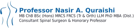 Professor Nasir A. Quraishi — Consultant Spinal Surgeon & Honorary Professor